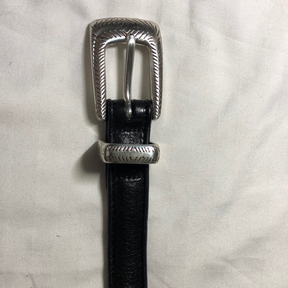 Brighton leather beaded belt M/L size 32 - Picture 2 of 6